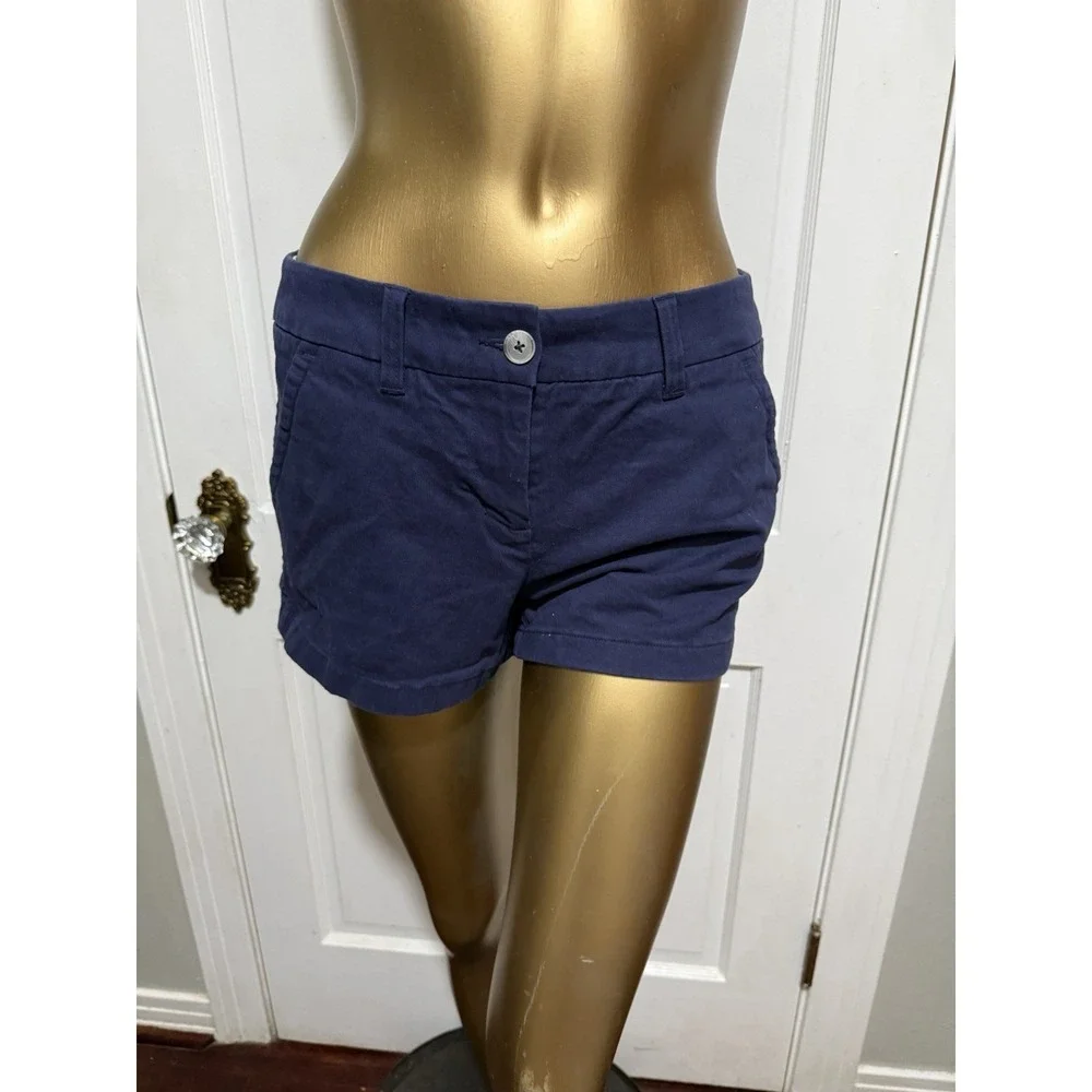 Womens Navy Blue Southern Tide Shorts Size 4 Summer